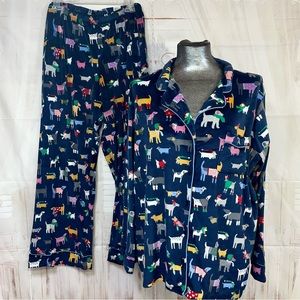 Secret Treasures 2X (18W/20W) Fleece Pajama Set